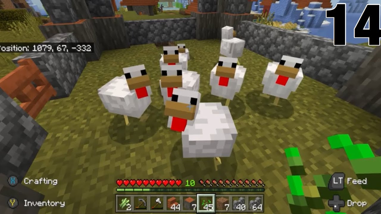Minecraft PC: Starting to make some animals farm. - YouTube