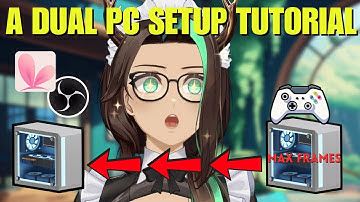 VTUBER TUTORIAL - TWO PC SETUP MADE EASY!!! NEVER LET YOUR MODEL LAG AGAIN!!!