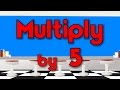 Multiply by 5  learn multiplication  multiply by music  jack hartmann