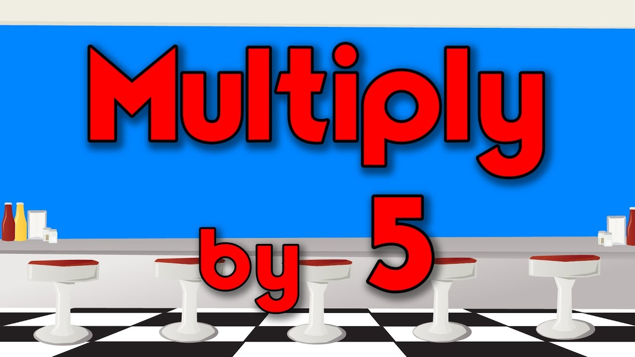 Multiply By 5 | Learn Multiplication | Multiply By Music | Jack Hartmann