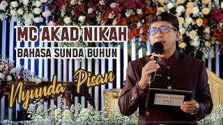 ADEM BANGET DENGERNYA ..!! OPENING AKAD NIKAH MC BAHASA SUNDA