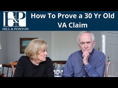 Comment justifier une demande VA que Remonte 30 ans