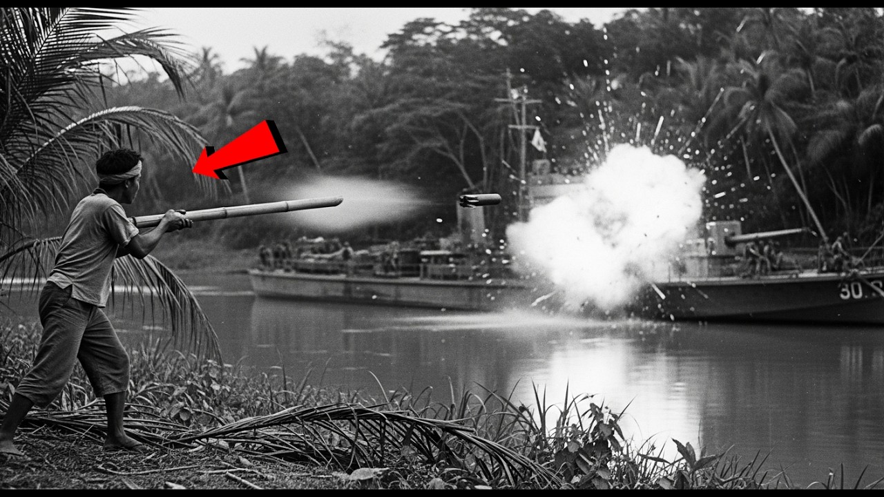 A  Filipino Destroyed $500,000 Worth of Japanese Naval Vessels With Bamboo and Farm Fertilizer