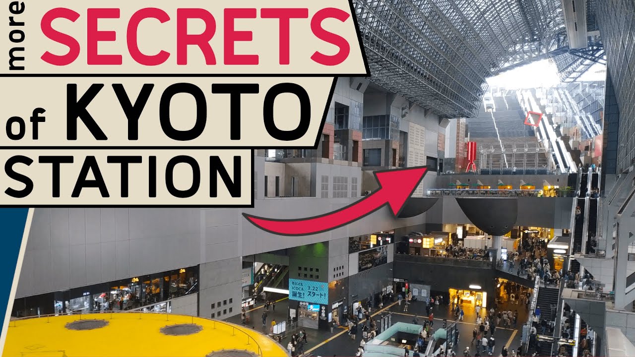 ⁣Exploring More Secrets of Kyoto Station