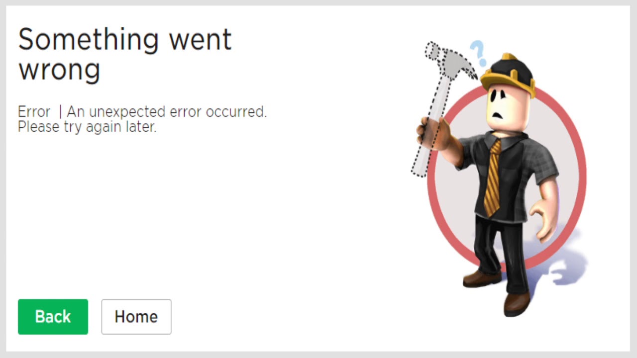 How To Fix Something Went Wrong Error Roblox Youtube