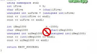 C plus plus Console Lesson 25 - Type Conversion Operators Profile