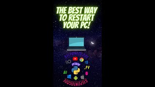 Celebrity The Best way to restart your PC | StepOnToCode #shorts Wealth