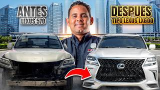 Transformamos una Land Cruiser 570 al estilo Lexus 600