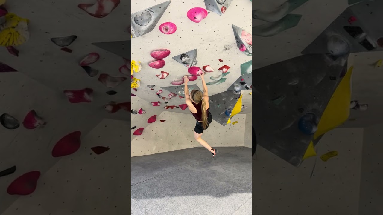 Greasy pink, being dirty definitely made it a grade harder 🤣