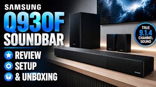 Samsung Q930F Soundbar Review, Setup, & Unboxing - Amazing Cinematic Sound for Your TV!