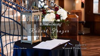 Memorial Service for Robert Frazer