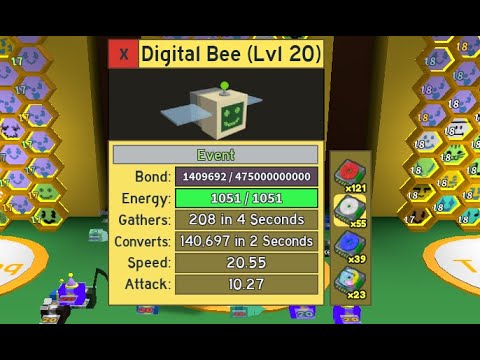 trash blue hive grinding drives on digital | Bee Swarm Simulator - YouTube