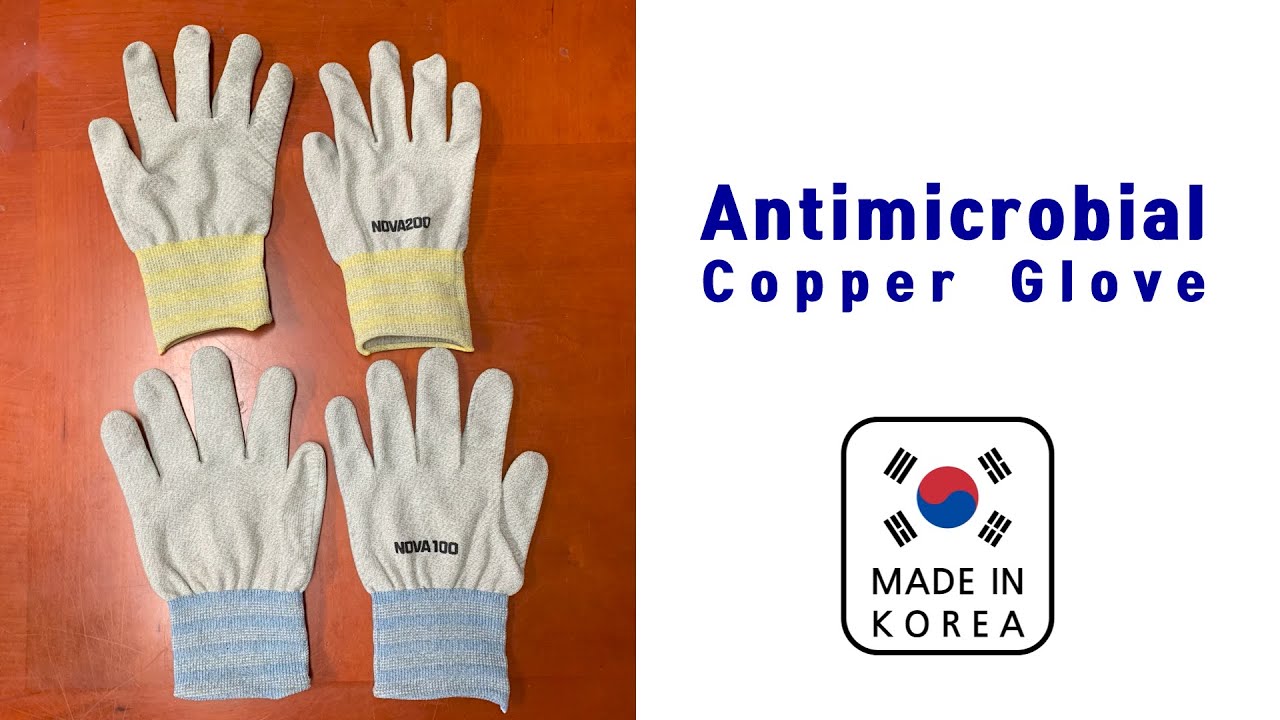 (ENG) Copper Antimicrobial Gloves_Saferwith_Made in Korea YouTube