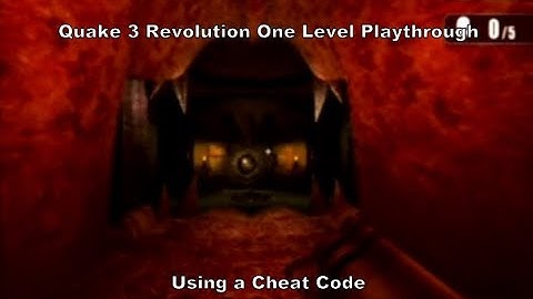 Quake 3 Revolution One Level Playthrough using a Ps2 Cheat Code :D #Playstation #Sony #Ps2 #Gaming
