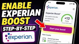 How to enable using Experian Boost for credit building - Beginner Guide