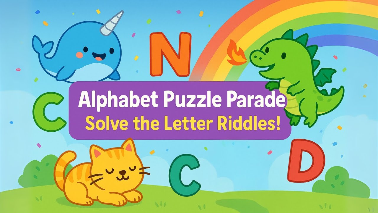 Can You Guess the Letter? | Fun Alphabet Riddles for Kids | ABC Puzzle ...