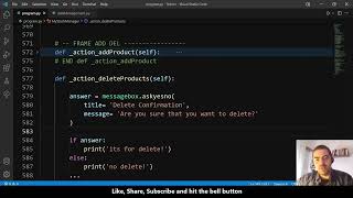 🔥 Python TkInter My Products Stock Manager [Preview #4] 🔥#AllTech_TkInter #PyTech_TkInter