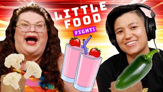 Kristin And Jen Compete To Make The Best Smoothie | Little Food Fight | Kitchen & Jorn