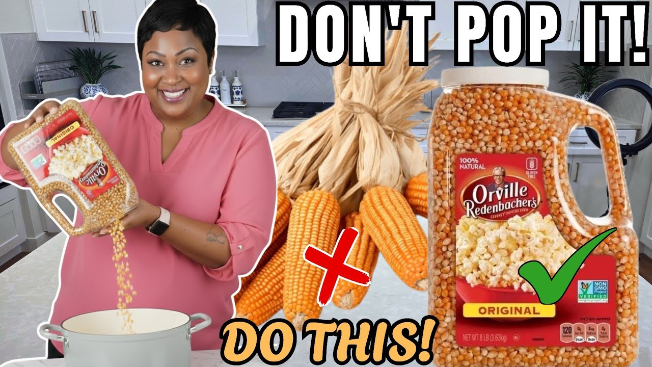 Don’t Buy African Corn Abroad Until You See This Popcorn Kernel Hack.