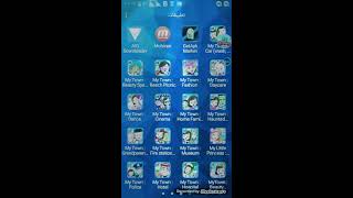 طريقة  تحميل جميع أجزاء لعبة MY TOWN بطريقة سهلة جدا screenshot 5