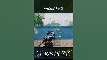 instant 1 v 2 🔥 #shorts #bgmi #shortvideo