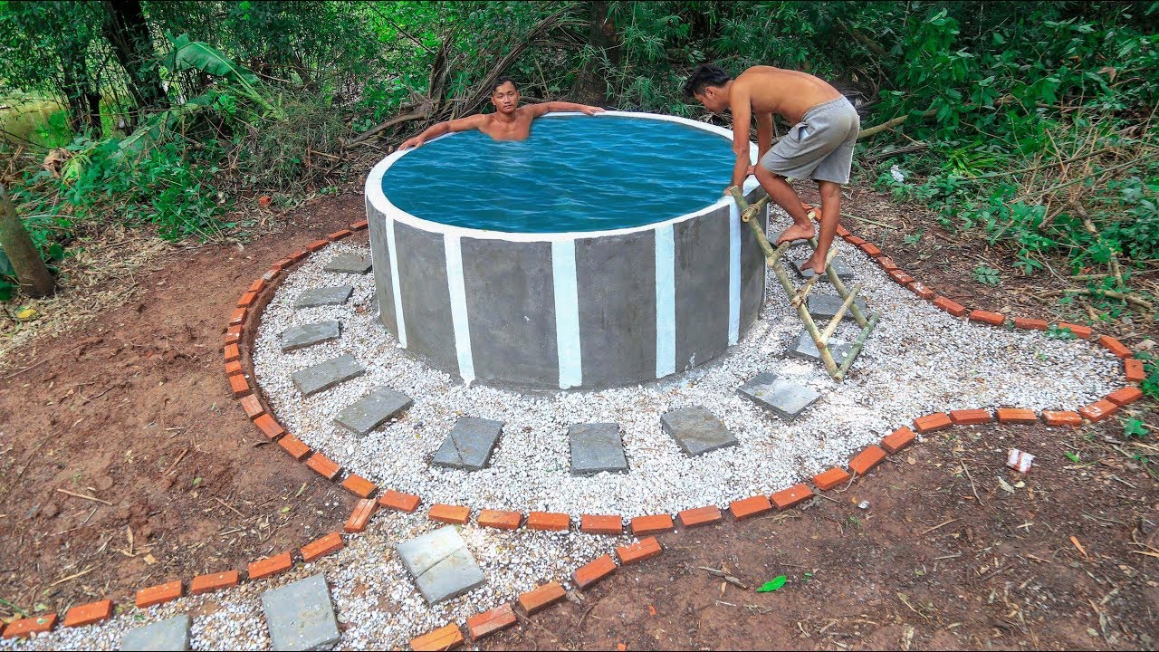 Build swimming pool for my family