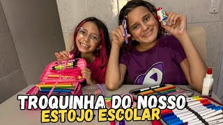 Trocando Material Escolar Fofinho Com A Mika Sophia Lira