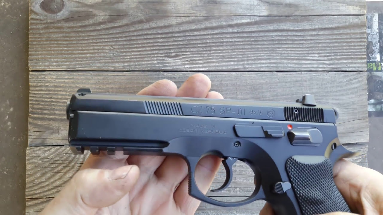 CZ 75 SP-01 OWB 1441 Gear Paratus Holster