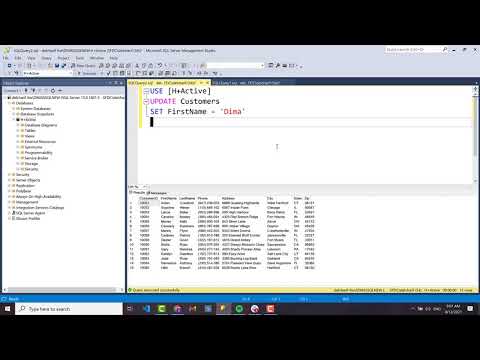 SQL 3.3 - UPDATE
