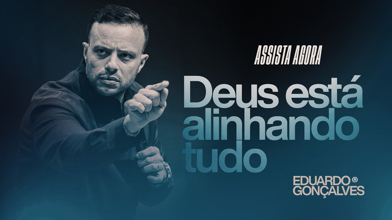 DEUS NÃO ESCREVE HISTÓRIA RABISCADA | ELE ALINHA TUDO | Eduardo Gonçalves