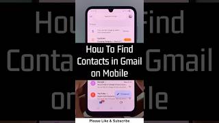 How to Find Contacts In Gmail on Mobile - iPhone & Android