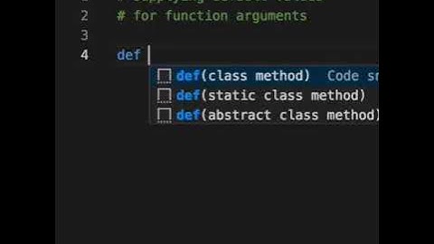 "Assign" a default value to a parameter of a function.