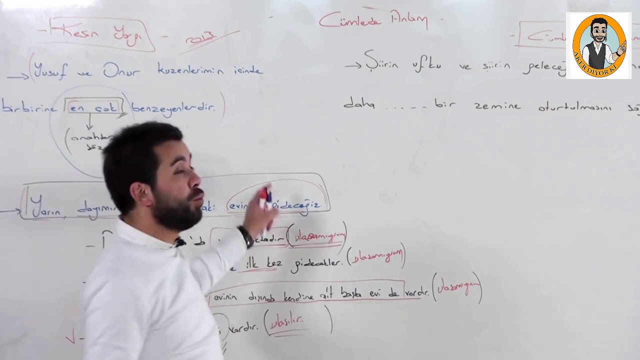 26) Cümlede Anlam - 3 / Aker KARTAL - KPSS 2023