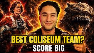 Best New Coliseum Team?? Score Massive with Colonel Ward Against the Krayt Dragon!