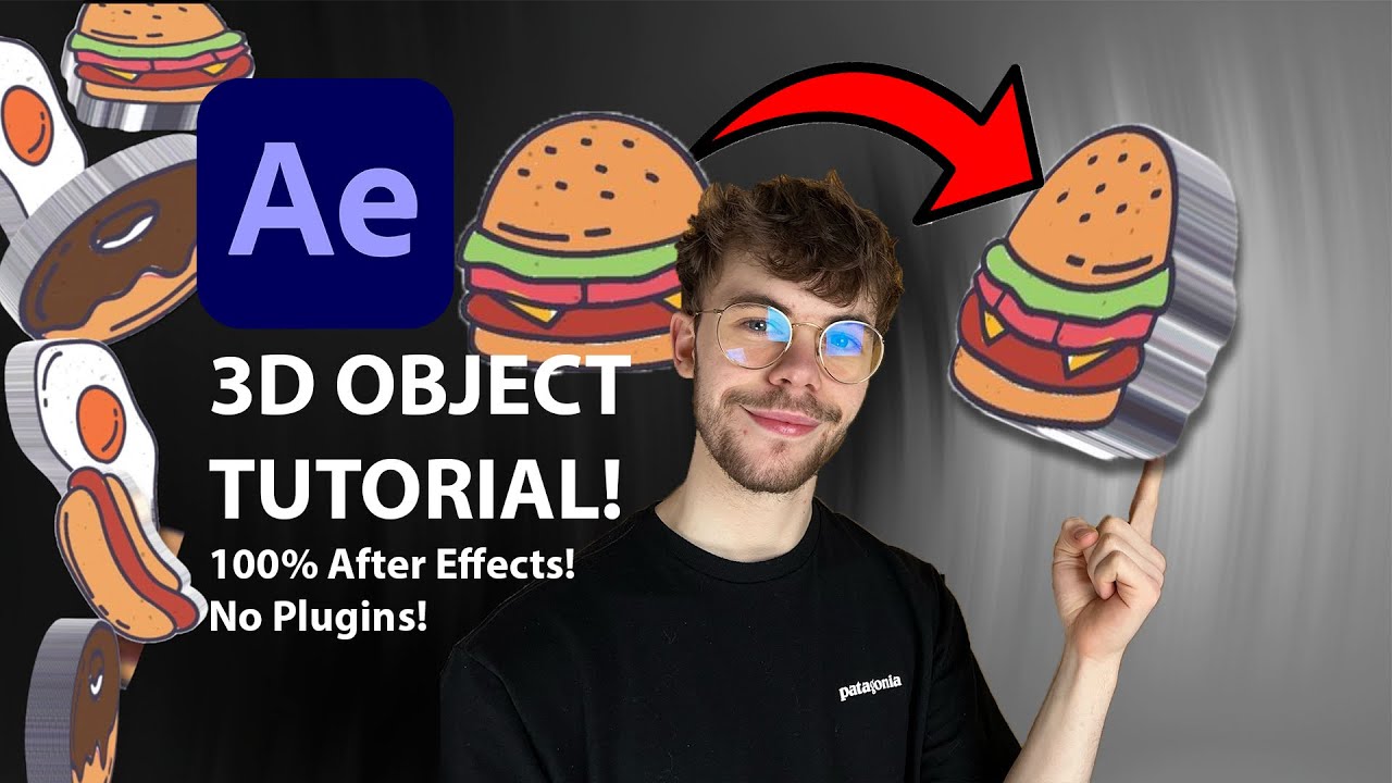 Turn ANY 2D Object 3D | After Effects Tutorial | Shaun Ray - YouTube
