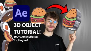 Turn ANY 2D Object 3D | After Effects Tutorial | Shaun Ray