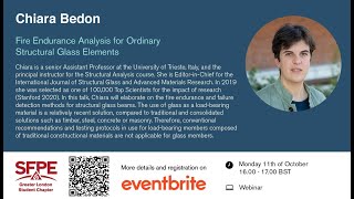 Fire Endurance Analysis for Ordinary Structural Glass Elements by Chiara Bedon