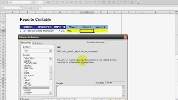 Funciones de texto en Openoffice