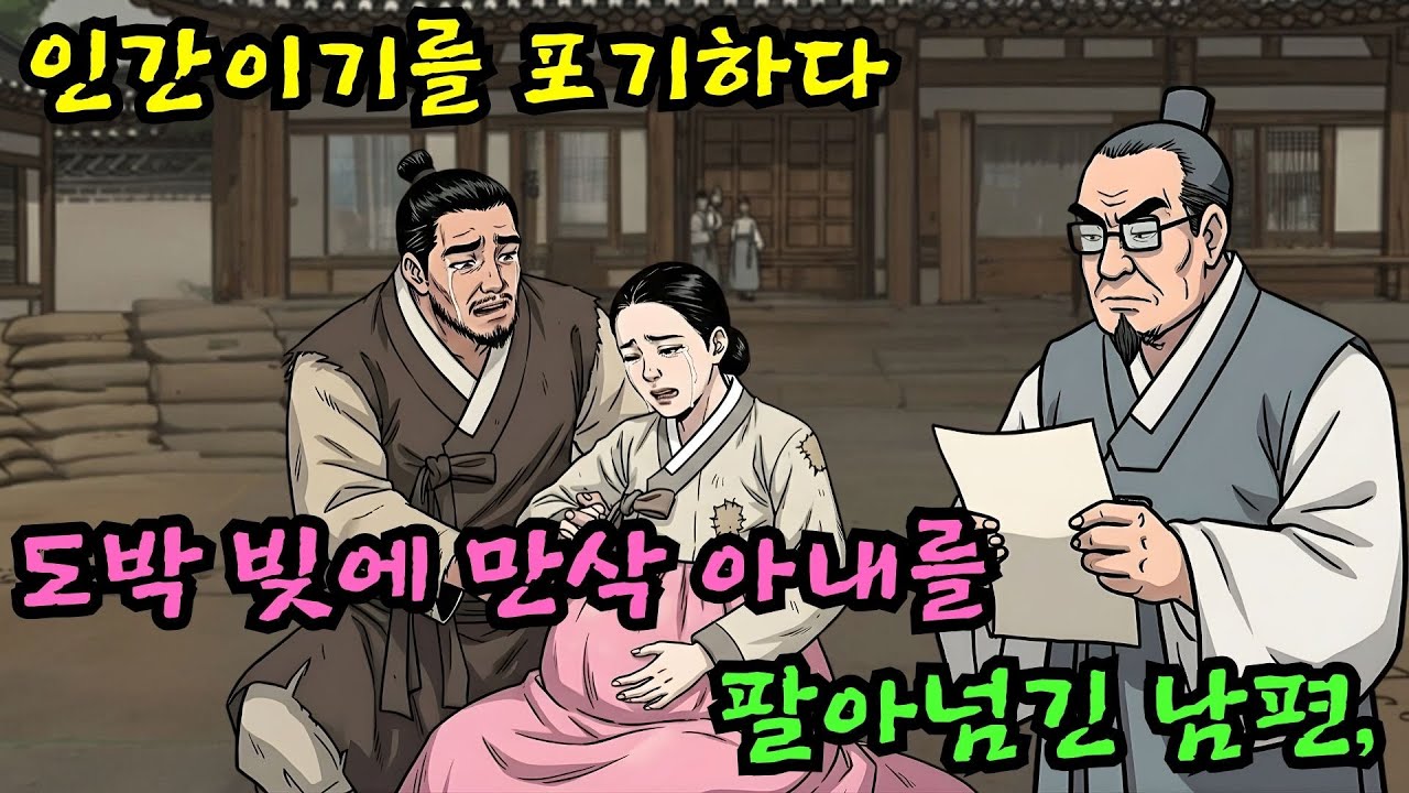 [조선야사] 노름빚에 만삭 아내 팔아넘긴 남편, 꿈속 '비방'으로 거상이 되어 돌아온 아내의 소름 돋는 금의환향| 야담 옛날이야기 오디오북 수면동화 전설 민담