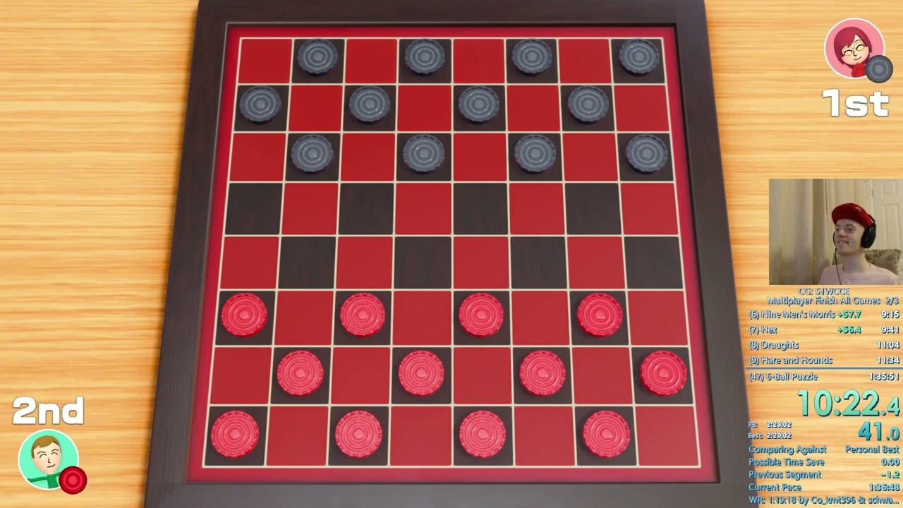 Clubhouse Games - 2P Finish All Games Speedrun in 