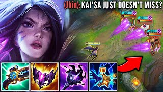 SNIPER KAI'SA IS A LITERAL CHEAT CODE! PRESS W EVERY 1.5 SECONDS (25 KILLS, 0 DEATHS)