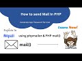 How to send mail in PHP using mail() and phpmailer | Explain in Nepali