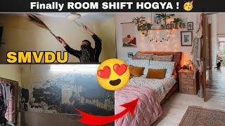 SMVDU |😍 ROOM SHIFT HOGYA 🥳| #jammu |VLOG - 13  | #suggested #smvdu #vlog #jammu