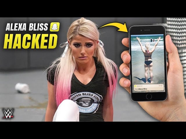 Alexa Bliss Has Entire SnapChat Gallery HACKED & Posted Online (Alexa  Responds) - WWE - YouTube