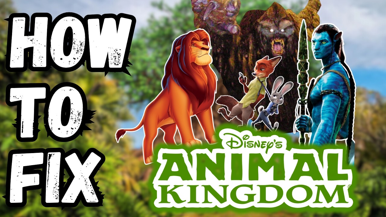 Как бы ВЫ ВСЕ исправили ситуацию в парке Disney's Animal Kingdom!