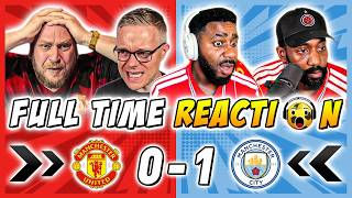 Man Utd Fans FUMING 🤬 Full Time Reactions to Man United 0-1 Man City | Premier League Fan Reactions