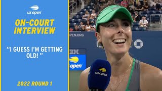 Famous Alize Cornet On-Court Interview | 2022 US Open Round 1 Net Worth