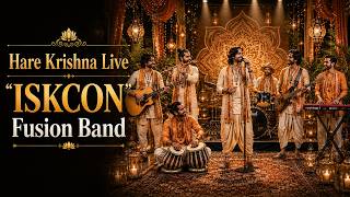 🙏 Hare Krishna Live | ISKCON Fusion Band | Modern Krishna Bhajan | Devotional Fusion Music
