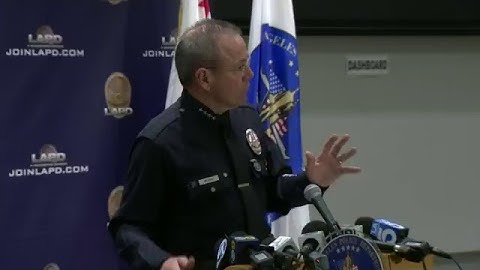 News Conference On Silver Lake Trader Joe