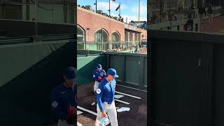 Miguel Amaya framing drills using weighted balls! Coach tossing from both sides 😮#mlb